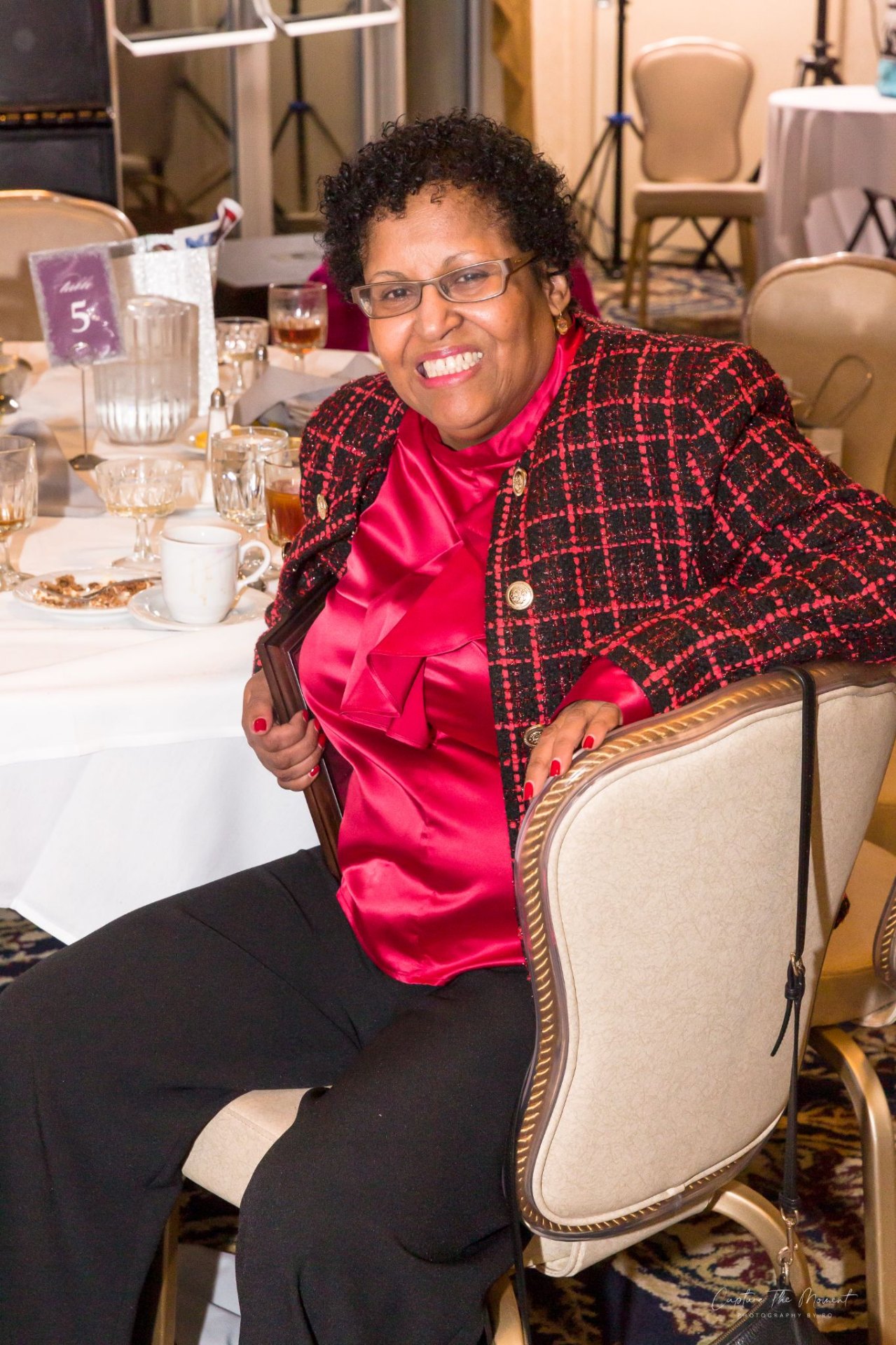 RBI gala attendee